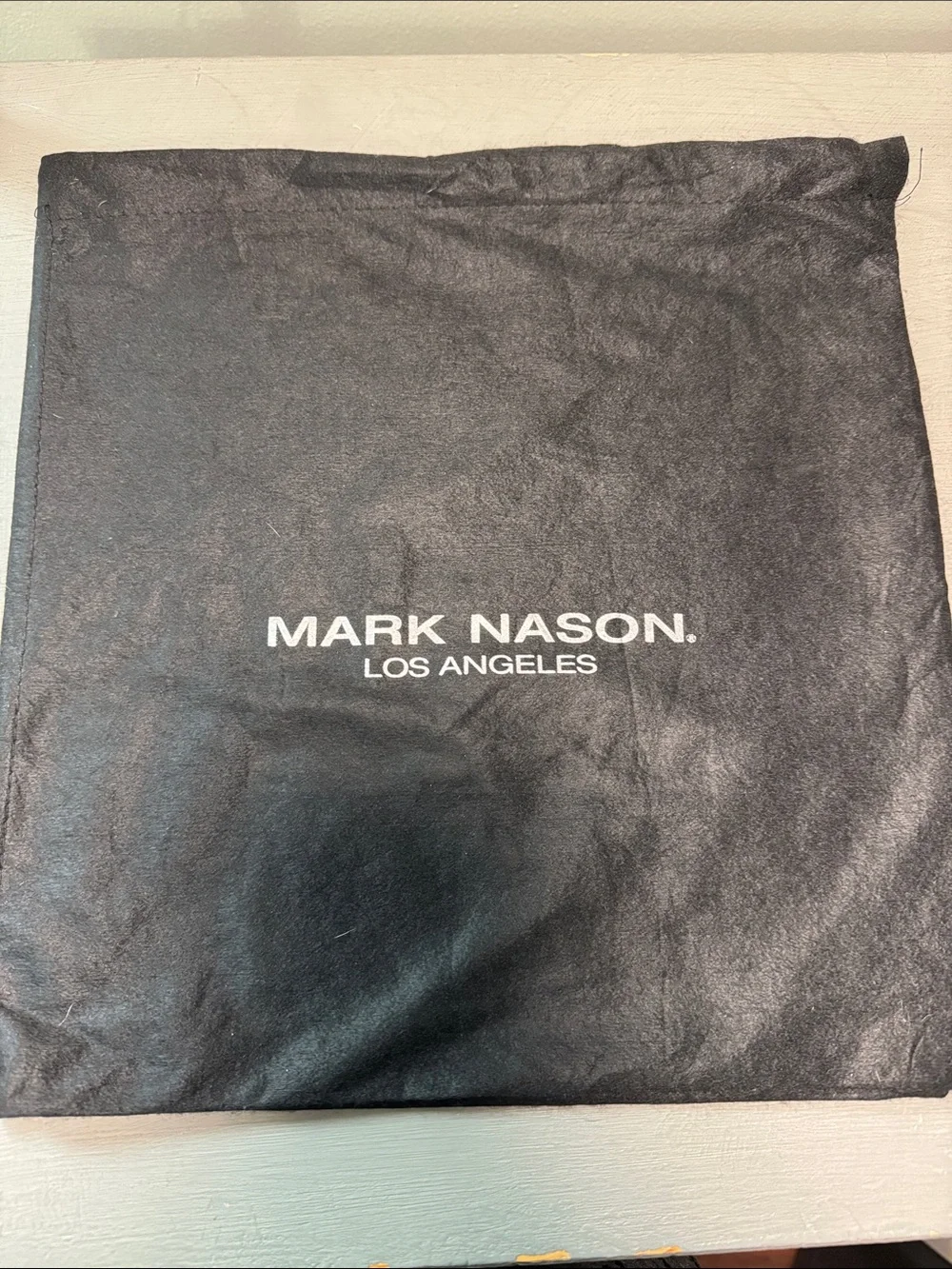 Mark Nason Black Faux Fur Lace-Up Ankle Boots Size 6 with Dust Bag